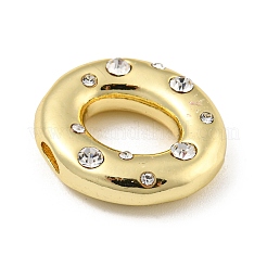 Pendenti in zirconi cubici trasparenti in micro pavè di ottone&nbsp;KK-E093-04G-O