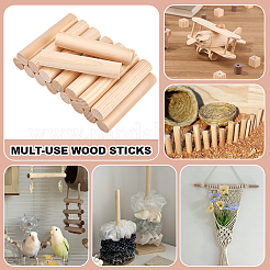 32 Stück Holzrundstab&nbsp;WOOD-OC0004-41