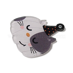 Pendentifs en acrylique imprimés pour Halloween&nbsp;FIND-K017-01D