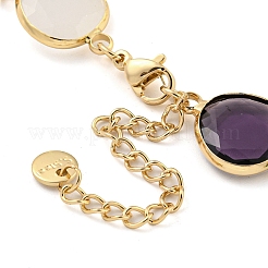 Collier en verre&nbsp;NJEW-C047-01F-KCG