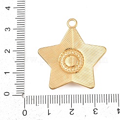 Acciaio inossidabile 304 con pendenti in turchese sintetico&nbsp;STAS-H253-01A-G