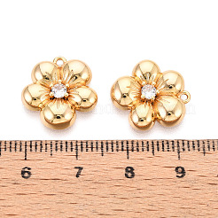 Ottone micro spianare pendenti zirconi&nbsp;KK-N263-08G