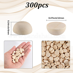 Unfertige Cabochons aus Naturholz&nbsp;WOOD-SP0001-55C