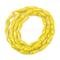 Fili di perline di vetro opaco elettrolitico&nbsp;EGLA-L015-FR-B22-01