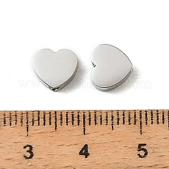 Perles en acier inoxydable 304 pour la Saint-Valentin&nbsp;SA-E001-02P-01