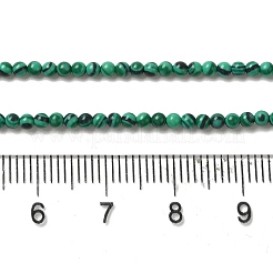 Synthetik Malachit Perlen Stränge&nbsp;G-B090-A13-01