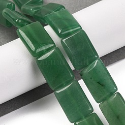 Natürlichen grünen Aventurin Perlen Stränge&nbsp;G-T047-B03-01