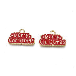 Crémaillère placage pendentifs en émail d'alliage&nbsp;ENAM-N055-173A