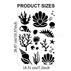 1pc Haustier aushöhlen Zeichnung Malschablonen&nbsp;DIY-MA0004-35B