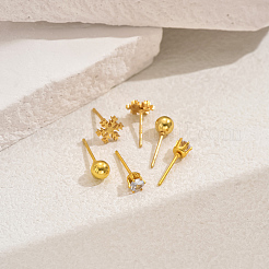 Elegantes conjuntos de pendientes con forma de copo de nieve de acero inoxidable 201&nbsp;BX1119-1