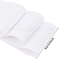 Cordon élastique en caoutchouc plat&nbsp;OCOR-WH0032-38C-02