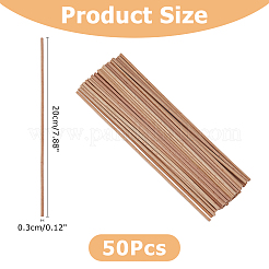Bâtonnets en bois&nbsp;WOOD-WH0125-11B