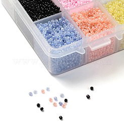 Perline di vetro 375g 15 colori&nbsp;SEED-JP0004-02-2mm