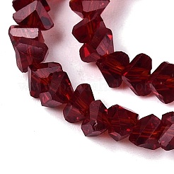 Chapelets de perles en verre transparente  &nbsp;GLAA-N018-3mm-28