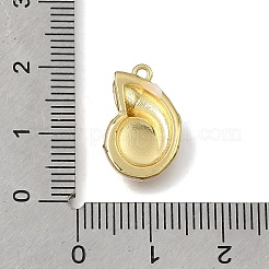 Pendentifs d'émail en laiton &nbsp;KK-K427-11A-G