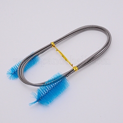 Tubo flessibile elastico a doppia estremità in acciaio inox 304 PP detergente&nbsp;AJEW-WH0188-74B