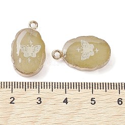 Natürliche weiße Jade Anhänger&nbsp;G-C102-06C-G