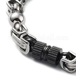 201 Gliederkettenarmbänder aus Edelstahl&nbsp;BJEW-Z023-02B