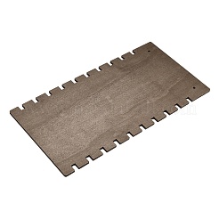 Schmuckständer aus MDF und Eisen in L-Form mit einem Schlitz für Anhänger und Halsketten&nbsp;NDIS-G008-03B