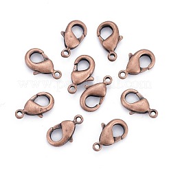 Fermoirs mousquetons en laiton&nbsp;X-KK-902-R-NF