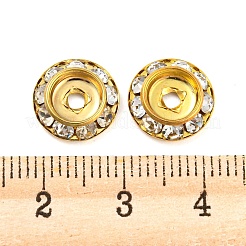 Ottone strass crystal beads&nbsp;RB-F035-06B-G