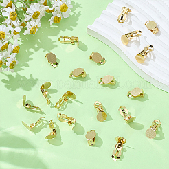 Boucles d'oreilles à clip en acier inoxydable 304&nbsp;STAS-ME0001-62G