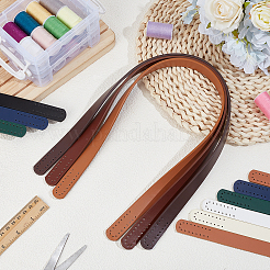 18 Stück 9 Farben PU-Leder-Taschengriffe&nbsp;DIY-CL0001-77