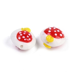 Brins de perles bosselées en verre soufflé faites à la main&nbsp;LAMP-Q002-02D