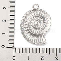 Colgantes de acero inoxidable 304 con temática oceánica&nbsp;STAS-M072-05D-P