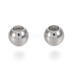 202 Edelstahlperlen&nbsp;STAS-K204-02E-P