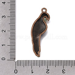 Emaille Anhänger Legierung&nbsp;FIND-C097-01A-R