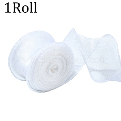 1 rouleau de ruban irisé en fil queue de poisson pour la fabrication de nœuds papillon&nbsp;OCOR-YW0001-14A