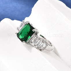 Manschettenringe aus Messing mit Zirkonia-Pavé&nbsp;CU-CBA5C10-11P