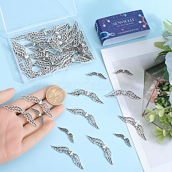 60 pièces 2 styles de perles en alliage de style tibétain&nbsp;FIND-SC0010-41