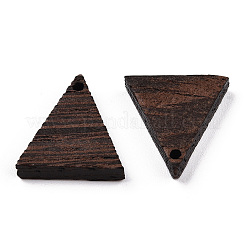 Anhänger aus natürlichem Wengeholz&nbsp;WOOD-T023-30