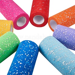 Rubans de maille déco à paillettes scintillantes&nbsp;OCOR-BC0008-38