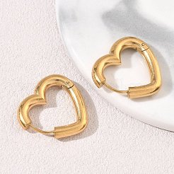 Pendientes de aro de acero inoxidable 304&nbsp;SA-CBA46AF-26G-03