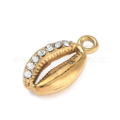 Ciondoli in strass in acciaio inossidabile 304&nbsp;SA-CBAAE04-05B-G