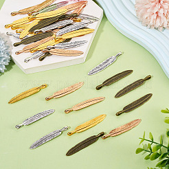 Pendenti grandi in lega di stile tibetano da 40 pz 4 colori&nbsp;FIND-TA0009-61