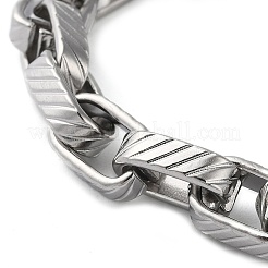 Bracelet à chaîne en acier inoxydable 304 anti-ternissement&nbsp;STAS-Z055-06P