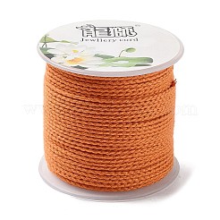 Cordon tressé en polyester de 20 m pour la fabrication de bijoux&nbsp;OCOR-G015-04A-19