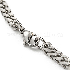 Anlaufgeschützte kubanische Gliederkettenarmbänder aus Edelstahl 201&nbsp;STAS-Z056-08P