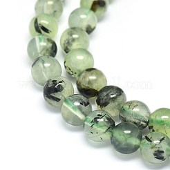 Perline Prehnite naturale fili&nbsp;G-F602-01-6mm