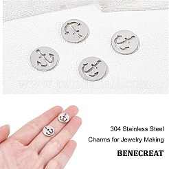 30 Stück Anhänger aus 304 Edelstahl&nbsp;STAS-BC0002-97