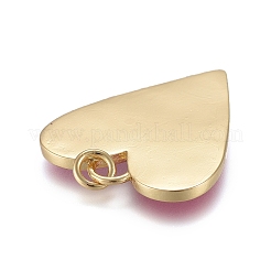 Ciondoli smaltato in ottone&nbsp;X-KK-M205-13G-02