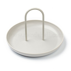 Rundes ABS-Kunststoff-Desktop-Aufbewahrungsfach&nbsp;AJEW-H113-A02