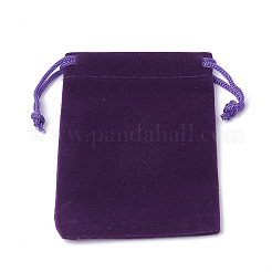 Pochettes rectangle en velours&nbsp;TP-R002-10x12-08