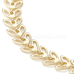 Bracelet chaîne en alliage d'épis&nbsp;BJEW-TA00404