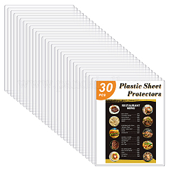 30 soporte para tarjetas de nombre de PVC.&nbsp;AJEW-CL0001-59