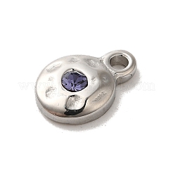 304 Edelstahl-Glasanhänger&nbsp;STAS-B074-02P-02